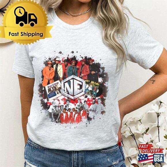 Tops - New Edition Legacy Tour T-Shirt Music Shirt Classic